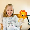 thumbnail image 4 of Funix Lovely Dinosaur Hand Puppet - Toy for Young Children, Storytelling Doll, Interactive Play, 4 of 7