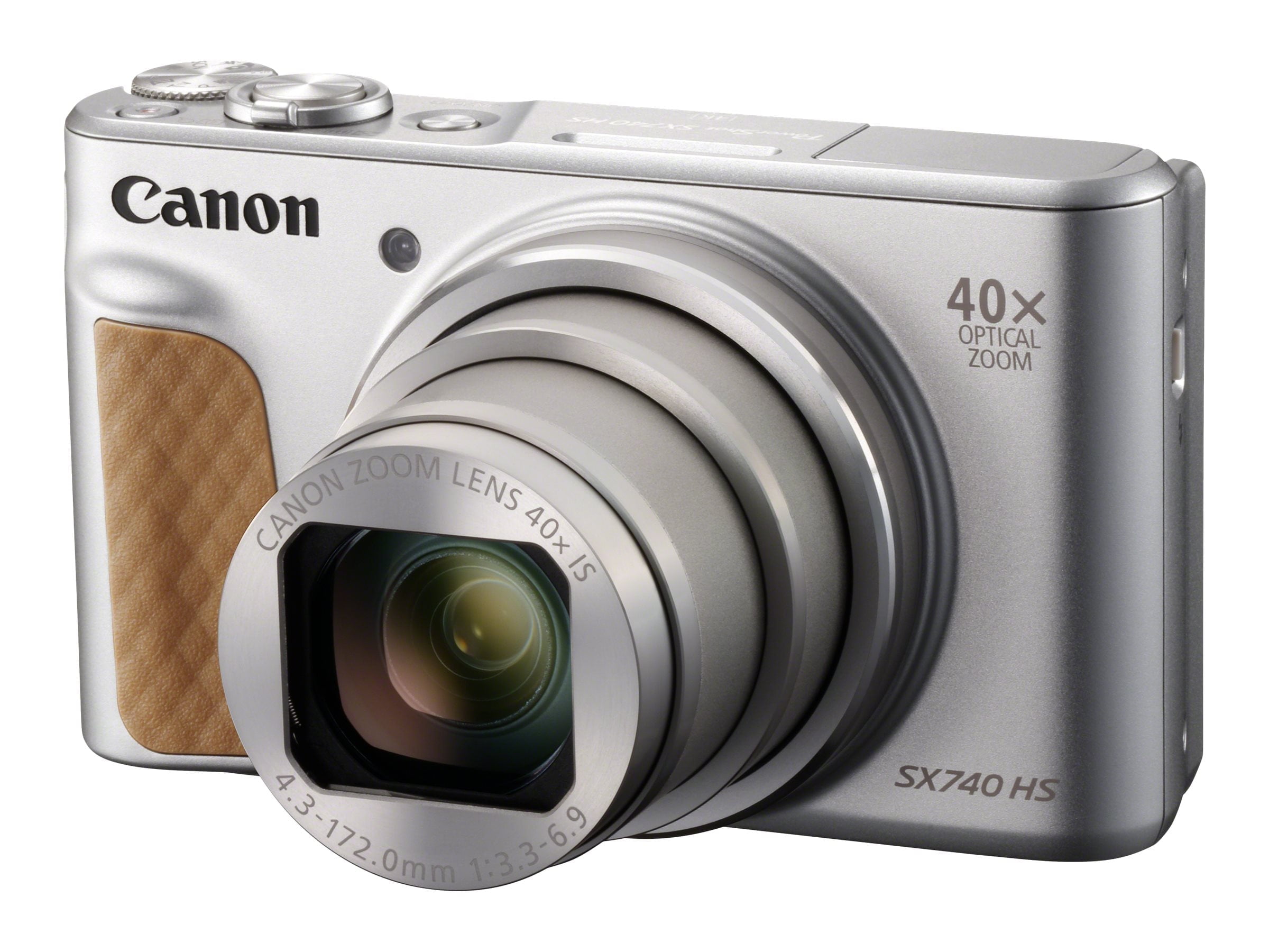 Canon PowerShot SX740 HS Digital Camera, 20.3MP, 40x Zoom, Wi-Fi