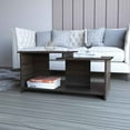 thumbnail image 2 of FM FURNITURE Waycross Coffee Table, One Large Shelf, Two Table Tops, 2 of 8