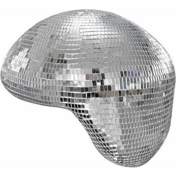 ABCISI Melted Disco Ball Decor, Mirror Ball Aesthetic for Modern Home Living Room, Maximalist Decor