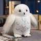 thumbnail image 1 of 20/25/30cm Simulation Owl Snow White Hair Big Eyes Stuffed Nocturnal Animal Kawaii Home Decor Kids Birthday GiftWhite25cm Deng Xun unisex, 1 of 2