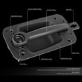 thumbnail image 2 of DNA Motoring PT-ZTL-9052-LH For 2003 to 2011 International 4400LP/08 to 2014 Prostar/06 to 2011 4100 Exterior Outter Left Outside Door Handle 04 05 06 07 08 09 10, 2 of 4