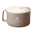 thumbnail image 1 of Stainless Noodle Box 1100Ml Cooker Bowl with Lid and Handle Filterable Design Grade Stainless Cover Lightweight Portable | Instant Noodle Soup Container Dinnerware Set,Tableware,Cutlery Set,Ceramic P, 1 of 9