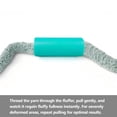 thumbnail image 6 of DIY Yarn Fluffer tool, Handmade Crochet Yarn Comb, Efficient Plush Brushing tool for Knitting, Blankets, and Crochet Projects - Black, 6 of 6