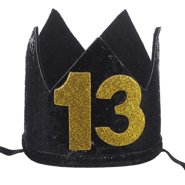 KAKOWELY 1 pieza de sombrero de fiesta de cumpleaños, tiara decorativa para fiesta, corona llamativa.