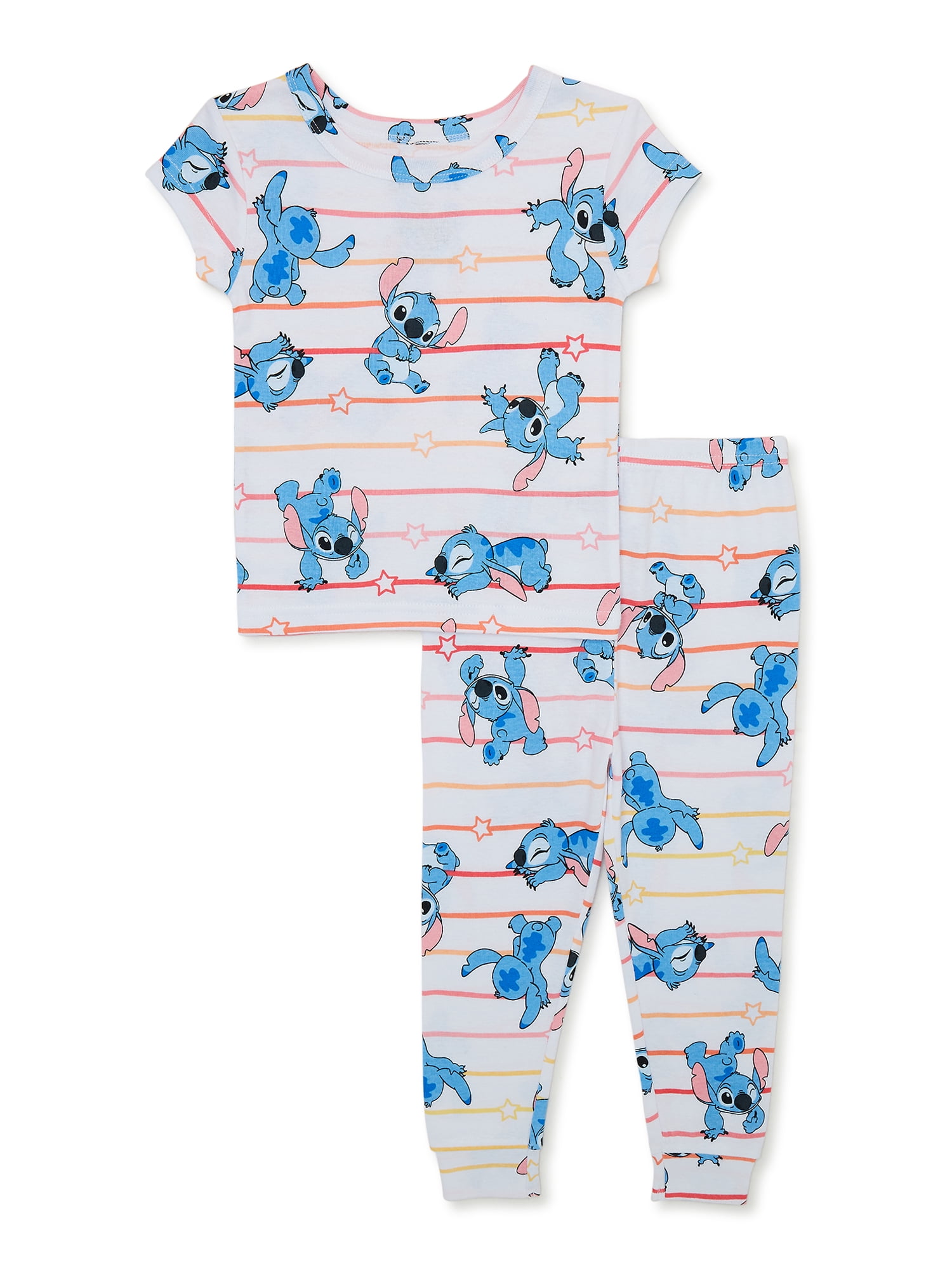 Character Toddler Snug-Fit Pajama Set, 2 Piece, Sizes 12M-5T - Walmart.com