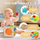 thumbnail image 3 of Cubo de actividades de clasificación con forma 4 en 1 de Montessori Toys Tooysea, 3 of 6