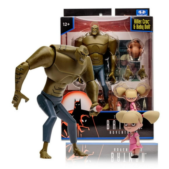 Croc Tueur et Poupée Bébé -les Nouvelles Aventures de Batman-figurine de 6"
