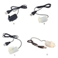 thumbnail image 3 of yingyy Aquarium Water Pump Detachable Submersible Fishtank Pumps Accessories White Type 3 1Set, 3 of 6