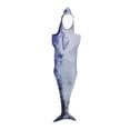 thumbnail image 2 of Disfraz de Halloween novedoso y realista para cosplay, ideal para fiestas de carnaval y Halloween. Niños con forma de pez, 2 of 9