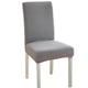 thumbnail image 3 of Funda para silla de restaurante de hotel elástica de una sola pieza engrosada de vellón a cuadros, funda para taburete antiincrustante, funda para silla, 3 of 6