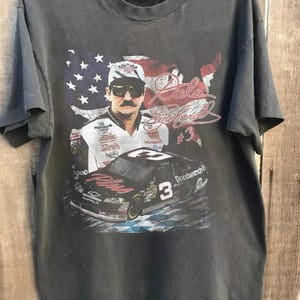 Vintage 90s Dale Earnhardt n@sc@r Racing T-Shirt, Dale Earnhardt Shirt, 90s n@sc@r Shirt, 90s n@sc@r Tee, Gift For Father, Gift For Mother
