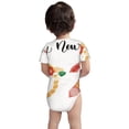 thumbnail image 2 of Sigee 2025 New Year'S for Baby Unisex Baby Cotton Short-Sleeve Bodysuits Soft Cotton, Breathable-6 Months, 2 of 7