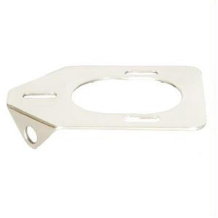 Lees Tackle 30 Degree Medium Rod Holder Stainless Steel Backing Plate