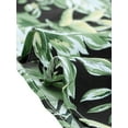 thumbnail image 6 of INSPIRE CHIC Women's Floral Tropical Boho Midi Wrap Skirt M Black, 6 of 8