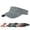 Grey, variant on Minzimin Sport Sun Visor Hats Cotton Ball Caps Empty Top Baseball Sun Cap for Men Women 1Pack