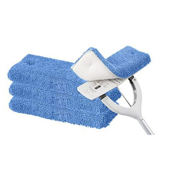 Superio Microfiber Mop Head Replacement for Self-Wring Miracle Mop, Microfiber Cleaning Pad, Mop Refill, Self Wringing Mop (1 Pack)