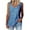 Light blue, variant on Yigetop Sequin Tank Tops for Women, Womens Summer Fashion Sequin Tops Neck Sequin Sleeveless Tanks Tops Blouses Sparkly Tops for Women Blue L