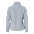 thumbnail image 5 of Burnside Womens Polar Fleece Full-Zip Jacket, XL, Heather Grey, 5 of 5