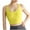Yellow, variant on XuJwPNcy Women's Seamless Sports Bra Workout Crop Tank Tops for Ladies High Support Yoga Bralettes