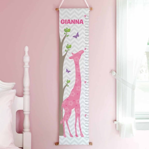 Personalized Growth Chart - Sweet Giraffe
