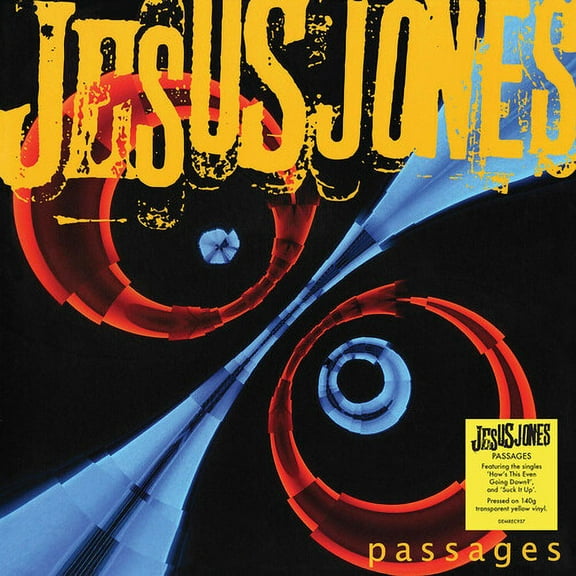 Jesus Jones - Passages - 140-Gram Translucent Yellow Colored Vinyl - Music & Performance