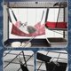 thumbnail image 5 of Reversible Pet Hanging Hammocks Soft Breathable Pet Cage Hammocks With Straps And Metal Hooks Double Sided Hanging Bed For Cats Small Dogs Rabbits, 5 of 5