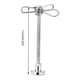 thumbnail image 2 of 10 Soportes para Espirales , Imán para Refrigerador, Clip Magnético para Cadena de Luces, Clip para Cable, Accesorio de Escritorio, Longitud 11 cm., 2 of 5