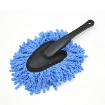 REGALWOVEN  Car Truck Blue Microfiber Duster Dusting Cleaning Wash Brush Cling Tool