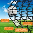 thumbnail image 2 of Red de práctica de golf Visupor con cuerda y mosquetones de 10 a 30 pies, 2 of 6