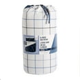 thumbnail image 3 of 5-Piece Twin Bedding Set, Blue Geo, 3 of 9