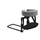 thumbnail image 4 of Soporte para cabezal de masaje de cama ajustable, cómodo, multiusos, práctico para masajes. gris con bandeja, 4 of 9