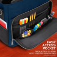 thumbnail image 5 of ENHANCE Bolsa DnD Collector's Edition RPG Player's Essentials - Dragon Hide Exterior Messenger Bag Se adapta a 2-4 libros, carpetas, dados y accesorios con ranura para computadora portátil de 17 pulga, 5 of 5