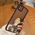 thumbnail image 3 of Funda mate para OPPO A97 A96 A95 A94 A93 A92 A92S A78 A74 A73 A72 A57 A55 A54 A53 4G 5G funda d-princesa Disney maquillaje de Navidad, 3 of 5