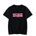 thumbnail image 2 of ILLIT  merch Not cute anymore tshirt crewneck short sleeve tshirt men/women hip hop  tops, 2 of 6