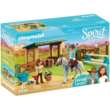 PLAYMOBIL Spirit Riding Free Summer Campground - Walmart.com