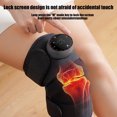 thumbnail image 4 of Neoyler Portable Heating Pad Knee Pads Wearable Heated Massager Cordless with Adjustable Heat and Massage Modes Rechargeable USB Warm Wrap for Knee Shoulder Back Black 10.9x5.9x2.2in, 4 of 6