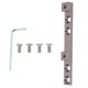 thumbnail image 1 of Ajustador de posición del orificio de la jaula de la botella cuatro orificios Ajustador duradero del orificio de la jaula de la botella Aleación de aluminio para montar para, 1 of 8
