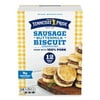 Odom’s Tennessee Pride Sausage & Buttermilk Biscuits, Snack Size Breakfast Sandwiches, 12 Count (Frozen)