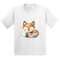 thumbnail image 3 of Inktastic Patchwork Fox Youth T-Shirt, 3 of 5