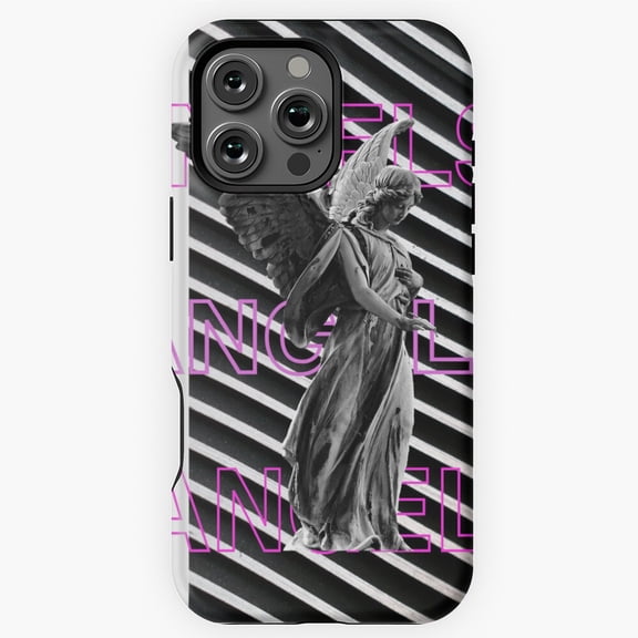 Angels x5 Aesthetic Heavenly Wings Phone Case for iPhone 16 15 14 13 12 11 Pro Max