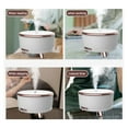 thumbnail image 2 of Wosthever Humidificador sónico, generador de niebla, difusor electrónico, protección esencial, gran capacidad para sala de oficina, enchufe de EE. UU. Humidificadores  blanco Enchufe estadounidense, 2 of 6