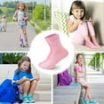 thumbnail image 5 of 15 Pairs Toddler Socks Kids Socks Girls Crew School Athletic Mid Calf Dress Socks for Children 1-13 Years, 5 of 5