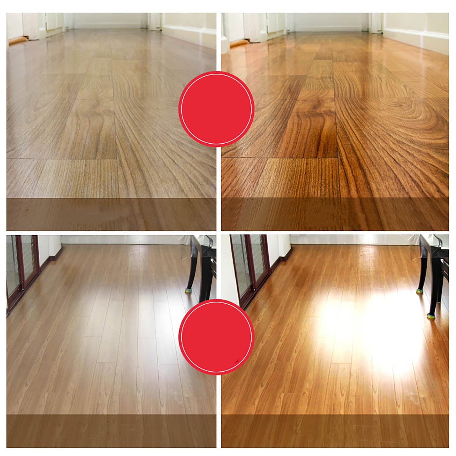 Multi-Effect Floor Cleaner, Ceramic Tile/Wood/Mop/Vinyl/Laminate Floor Cleaning, Plant-Based Formula No Harsh Chemicals, Fresh Scent Animal-Cruelty Free, Safe For Sealed Floors No Dyes