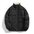 Youmylove Mens Lightweight Puffer Jackets Winter Plus Size Cotton