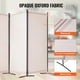 thumbnail image 3 of Room Divider VEVOR - Pantalla de privacidad plegable de 3 paneles, color beige, 3 of 9