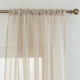 thumbnail image 4 of Cortinas de lino rosa Cortinas de voile Cortinas resistentes al desgaste Cortinas de ventana para dormitorio, 4 of 4