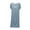 Light Blue, variant on Kureaily Women's Summer V Neck Short Sleeve Nightgown Casual Sleepshirt Loungewear Comfortable Sleepwear For Home Basic Solid Color Nightgown Sleepwear