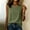 Army Green, variant on Yrmaups Loose Fit Sleeveless Tank Top for Women, Casual Round Neck Blouse, Soft Stretch Basic Tee for Travel Office Home Daily Wear, White 2XL