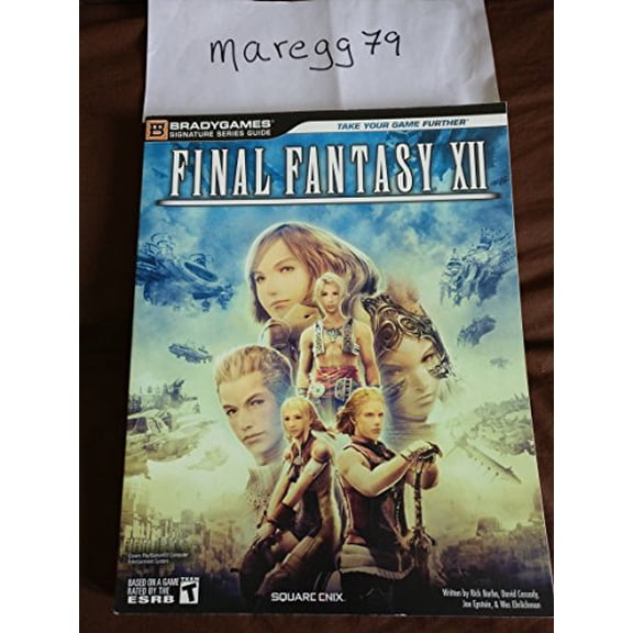 Pre-Owned Final Fantasy XII (Bradygames Signature Guides) Paperback